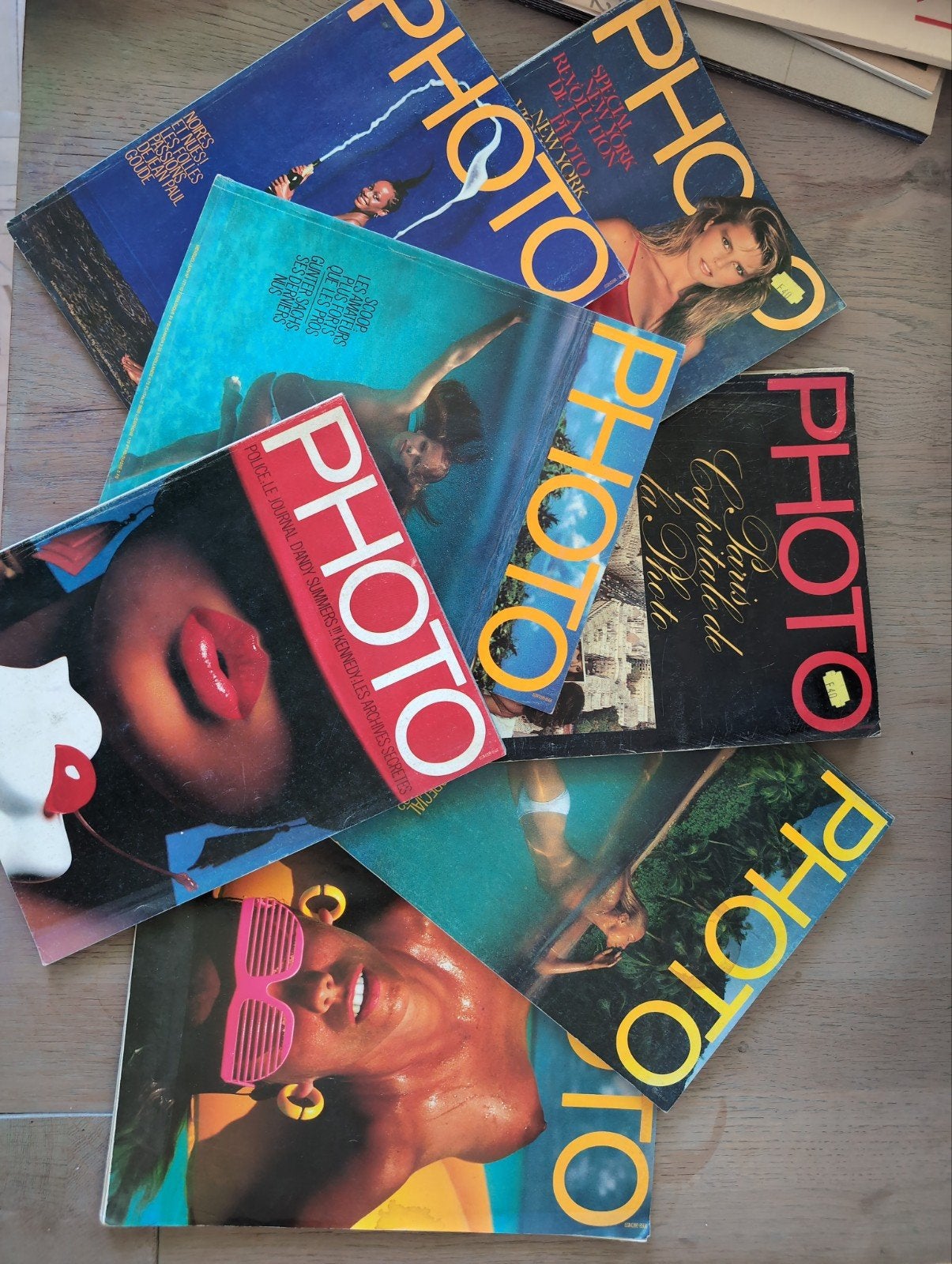 Vintage PHOTO tijdschriften - Jaren '80 collectie, Ophalen of Verzenden, Gelezen, Overige typen
