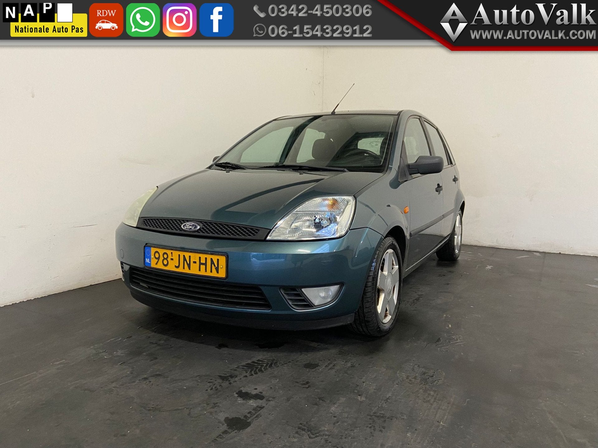 Ford Fiesta 1.4-16V First Edition APK 12-2026! (bj 2002), Auto's, Voorwielaandrijving, 15 km/l, Gebruikt, 4 cilinders