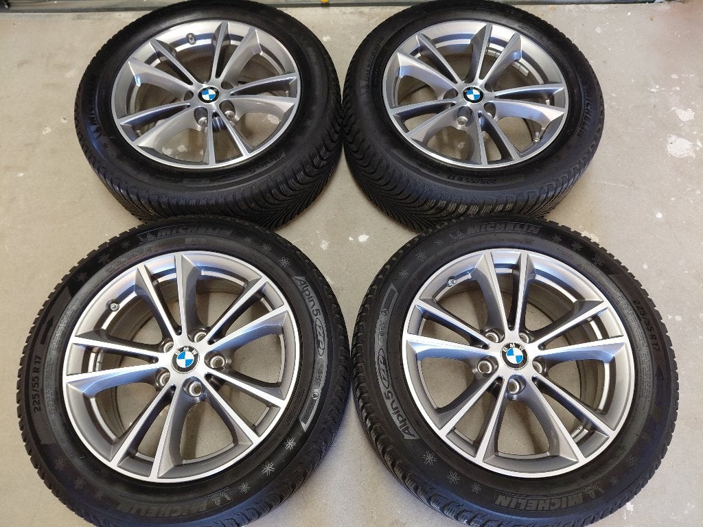 17 inch velgen met winterbanden BMW 5-serie G30 / G31, Ophalen