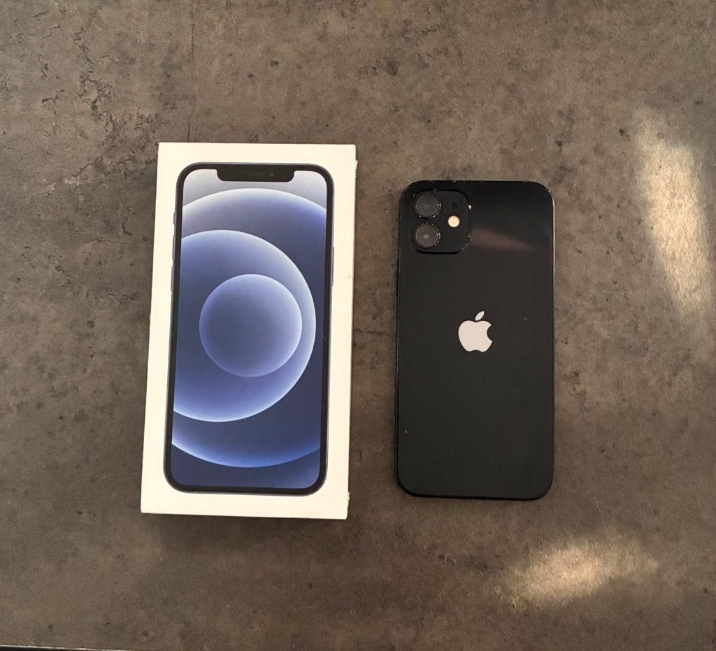 Apple IPhone 12, Ophalen, 128 GB, Zwart, Zo goed als nieuw