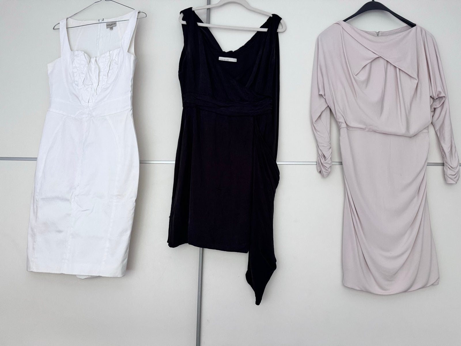 3 prachtige originele Karen Millen jurken maat 38-40, Ophalen of Verzenden, Zo goed als nieuw, Maat 38/40 (M), Wit