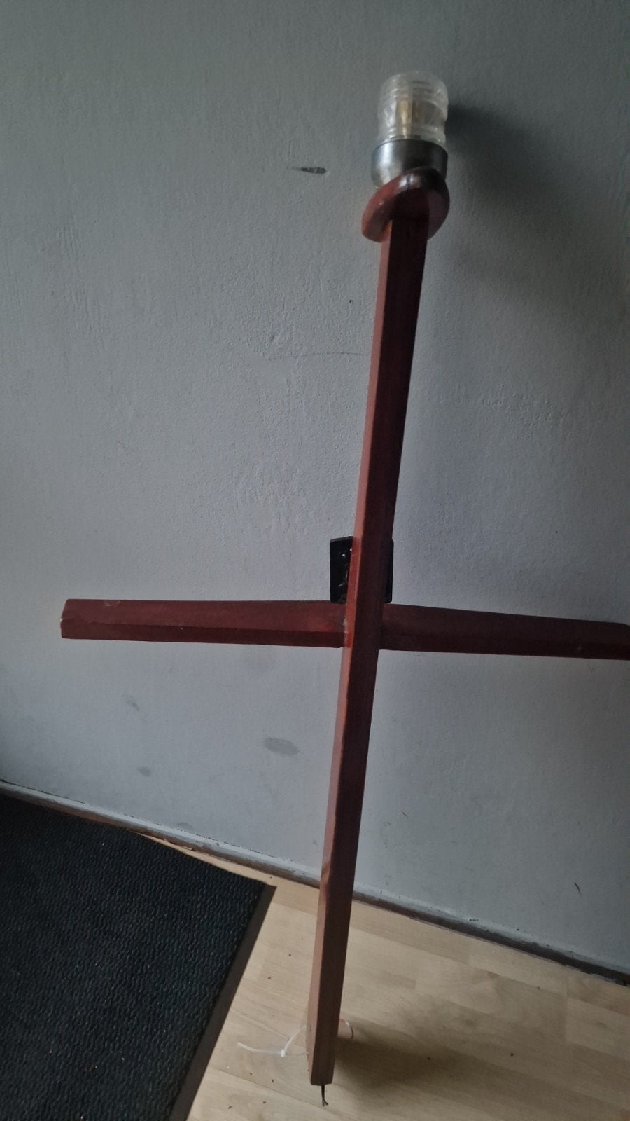 Mooie houten siermast, Ophalen of Verzenden, Gebruikt