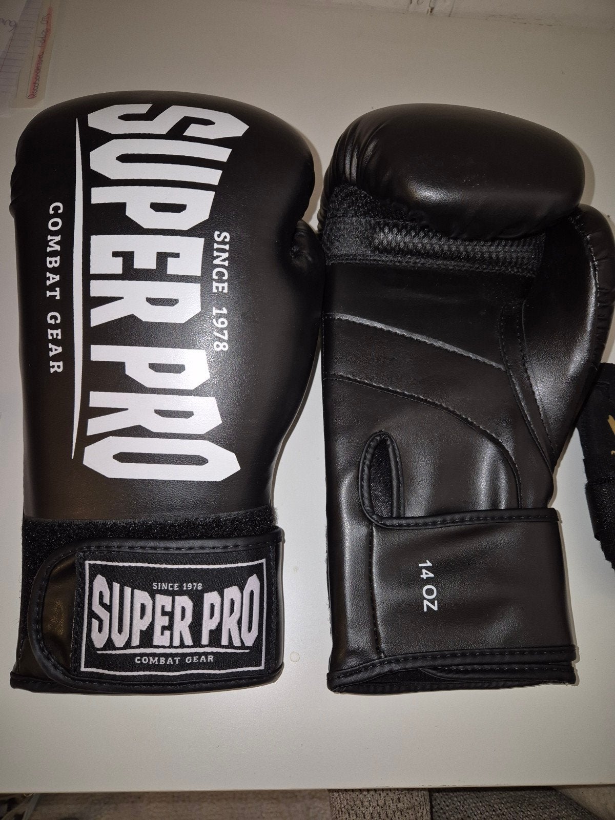 Super Pro Bokshandschoenen 14 OZ, Ophalen
