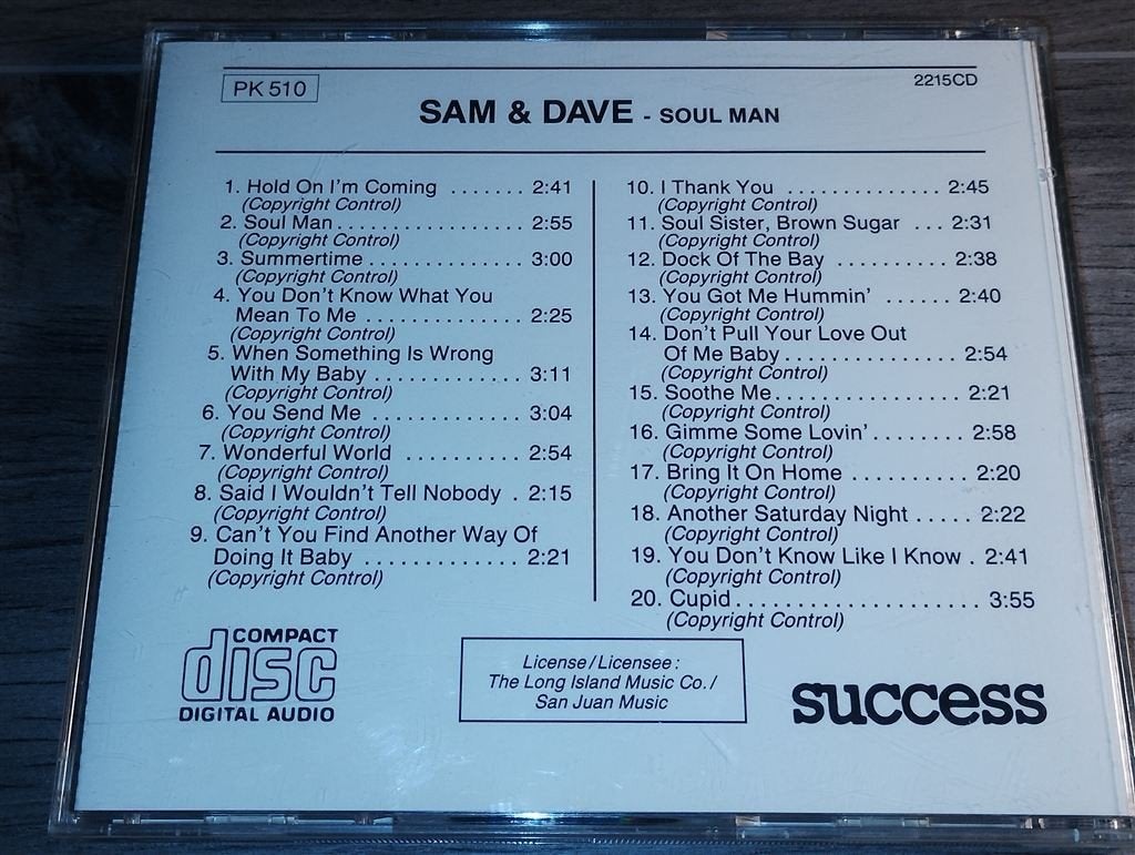 Sam & Dave - Soul Man, Ophalen of Verzenden, Zo goed als nieuw, Soul