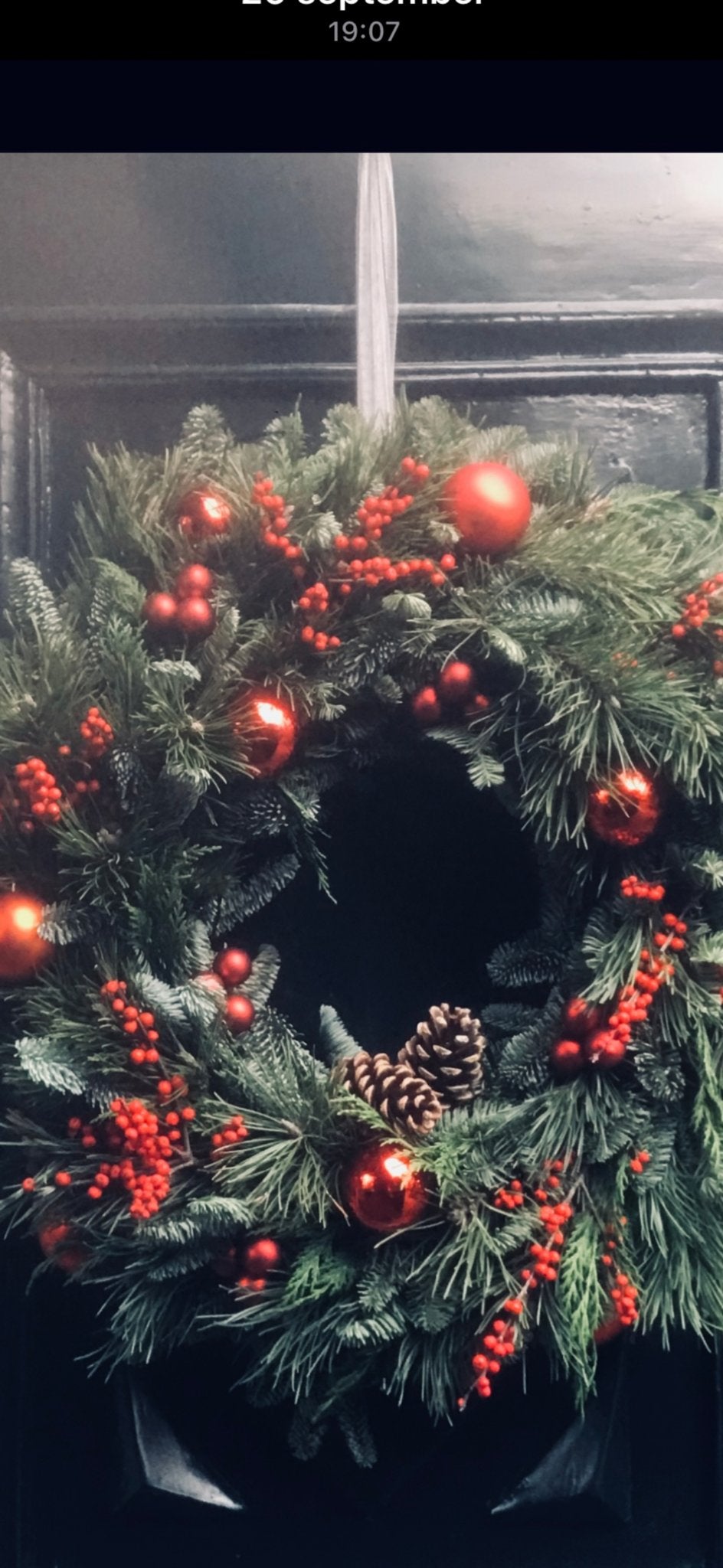 Workshop herfstkrans / kerstkrans maken, Ophalen