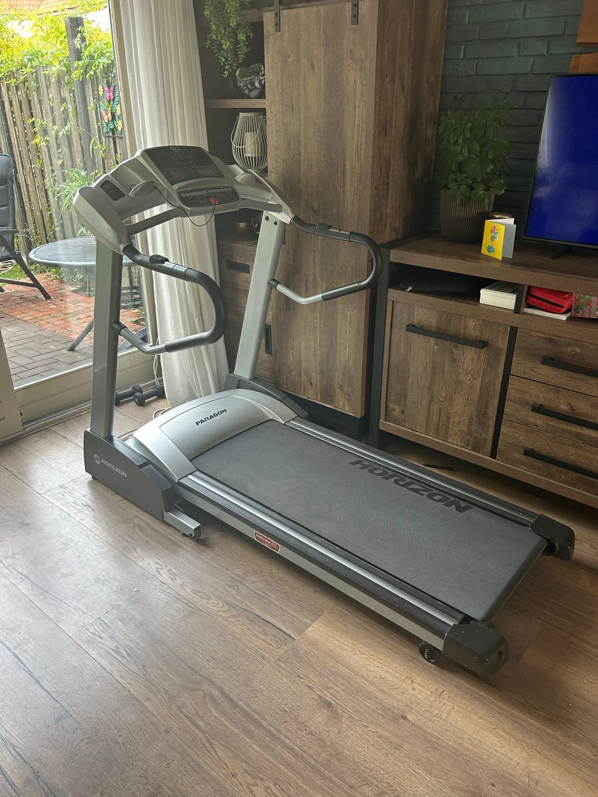 Horizon Fitness Paragon 308 Loopband - Zo goed als nieuw, Ophalen, Zo goed als nieuw, Metaal, Loopband