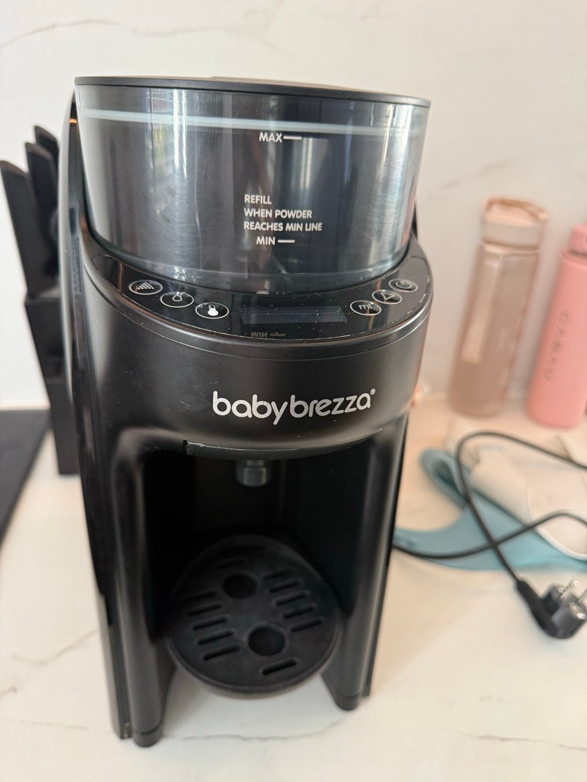 Baby Brezza Formula Pro Advanced - Gebruikt voor 2 kindjes, Kinderen en Baby's, Automatisch, Gebruikt, Ophalen of Verzenden, Flessenmaker