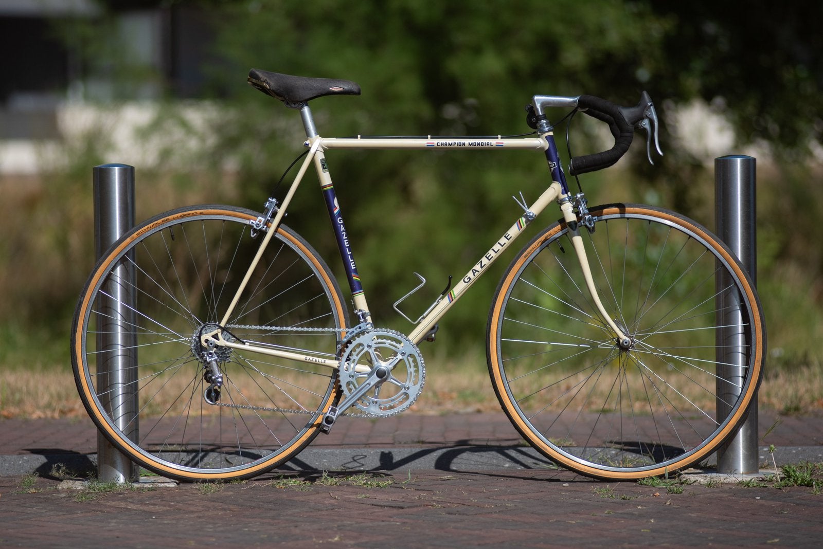 Gazelle Champion Mondial racefiets (60 cm CT), Fietsen en Brommers, Fietsen | Racefietsen, Ophalen, 28 inch, Zo goed als nieuw