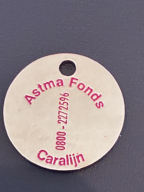 winkelwagenmuntje Astma fonds Caralijn, Verzamelen, Ophalen of Verzenden
