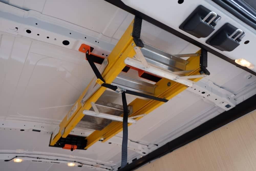 Ladderbeugel voor werkbus of werkplaats, Doe-het-zelf en Verbouw, Ophalen of Verzenden, Nieuw, Minder dan 2 meter