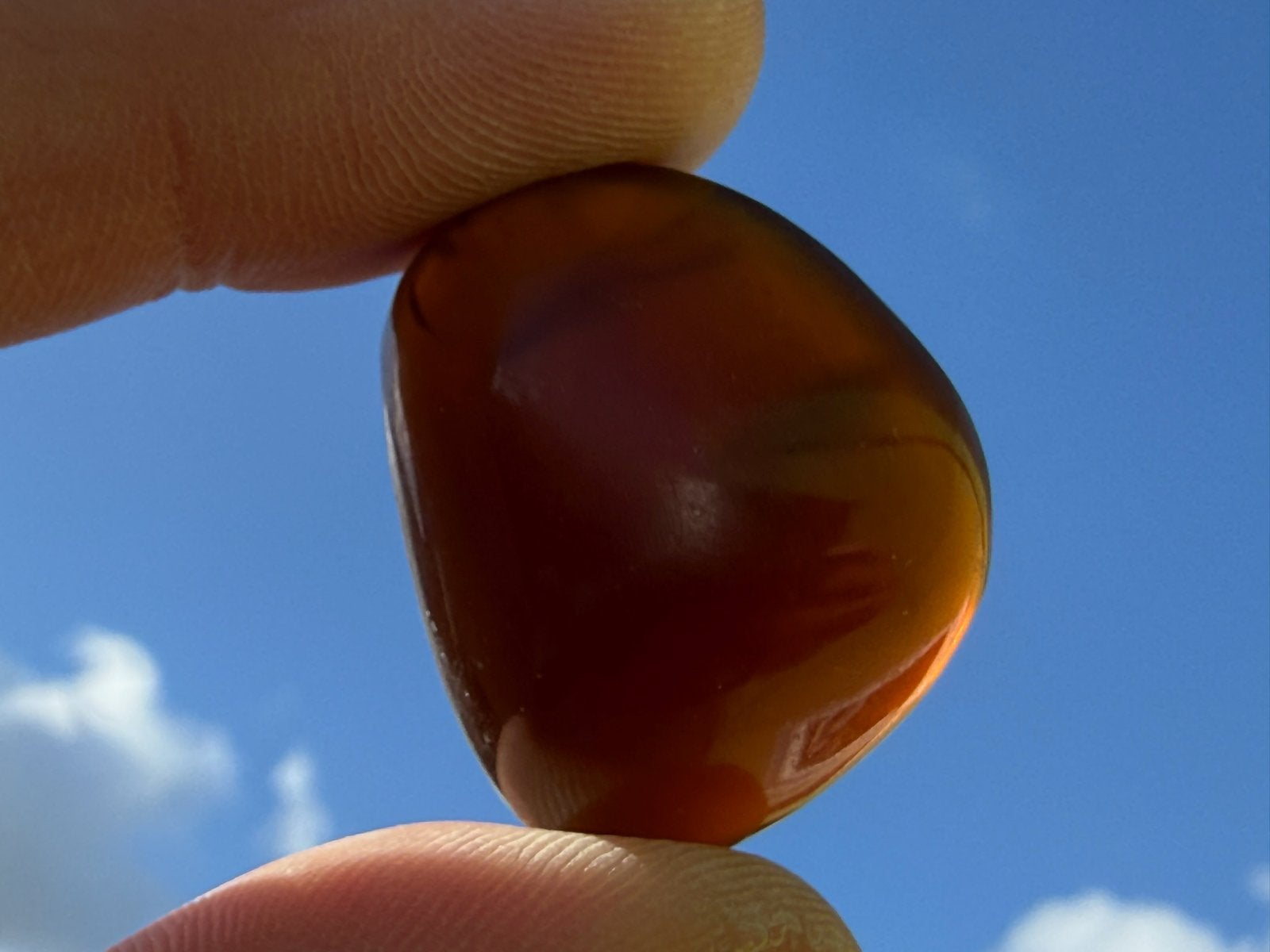 Blauwe Barnsteen Amber Indonesië Uv Actief, Ophalen of Verzenden, Mineraal