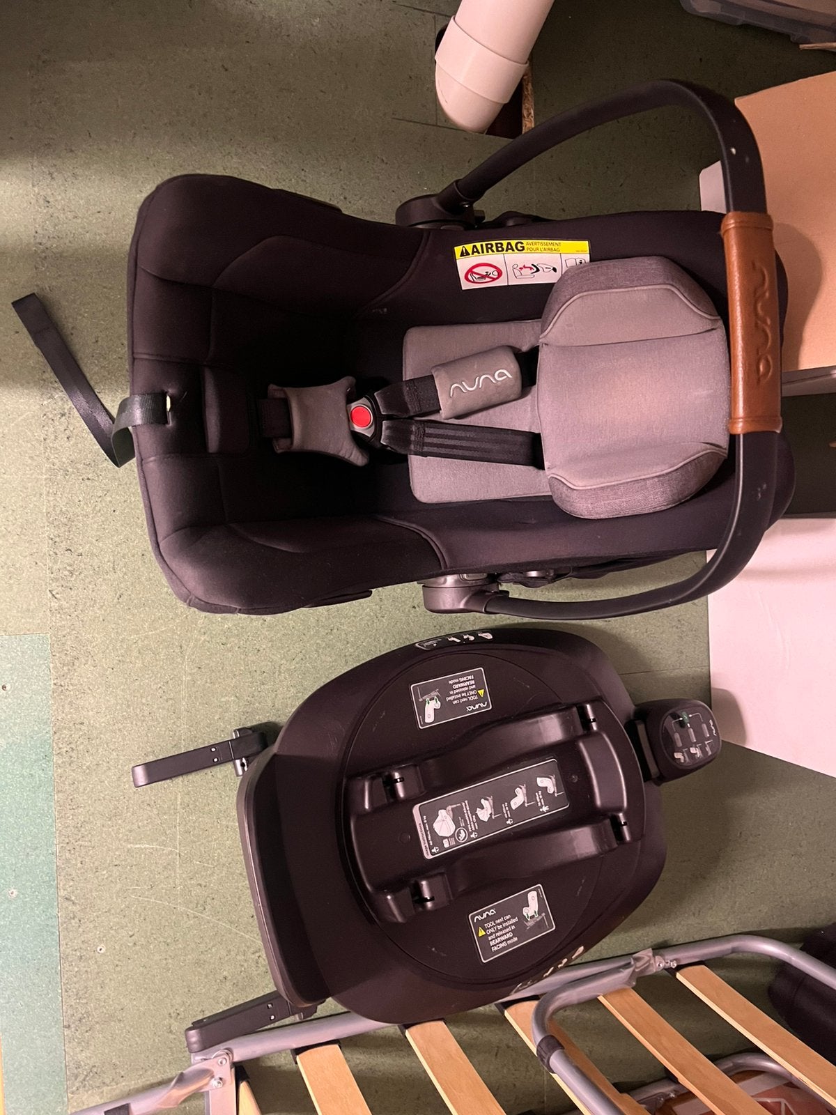Nuna Pipa Next maxi-cosi autostoeltje en Isofix Base, Kinderen en Baby's, Autostoeltjes, Ophalen, Gebruikt, Overige merken