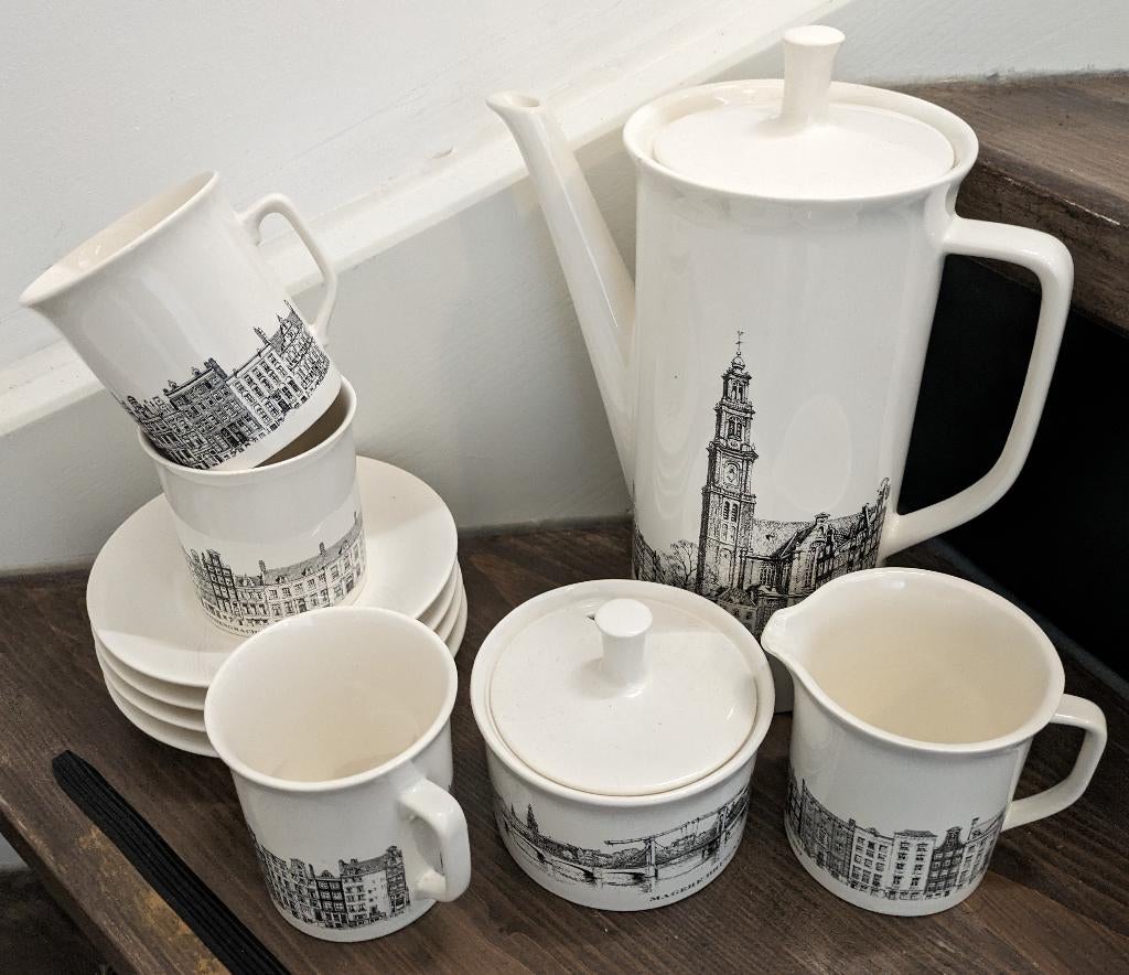 Villeroy & Bosch koffieservies, Gebruikt, Ophalen of Verzenden, Overige stijlen, Kop(pen) en/of Schotel(s)
