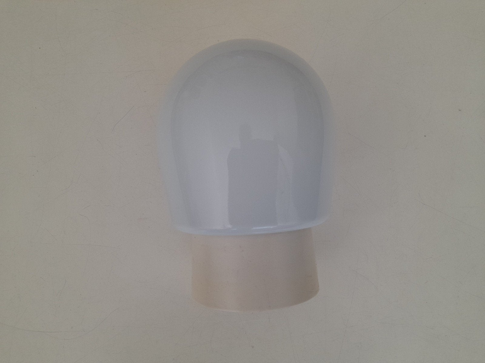 Plafondlamp glas Wagenfeld art deco  - zgan, Ophalen, Zo goed als nieuw, Glas, Art deco