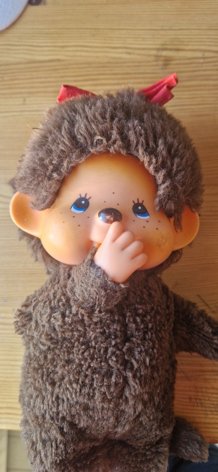 Monchhichi aapje, Ophalen of Verzenden, Gebruikt