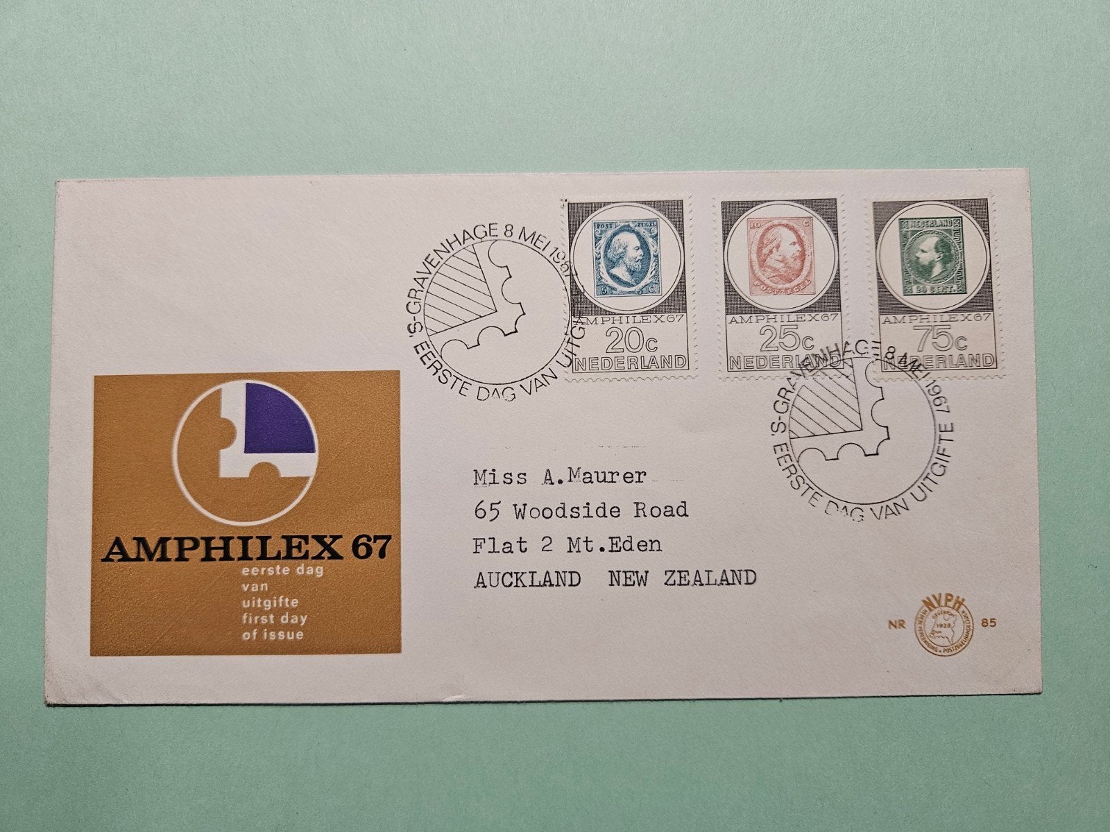 64) Amphilex 1967, Ophalen of Verzenden, Beschreven, Nederland