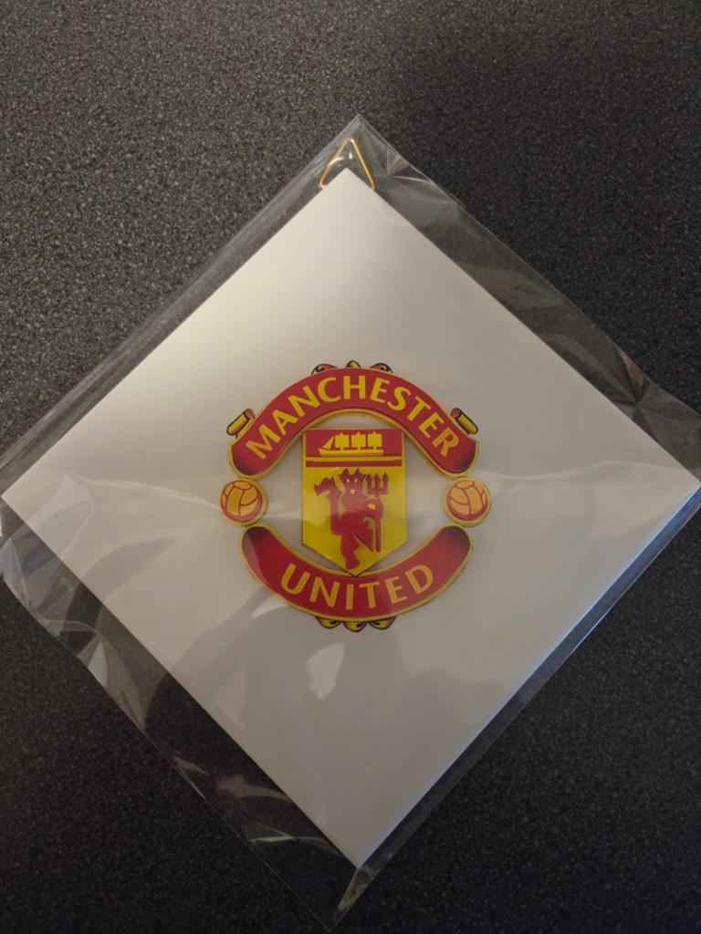 Manchester United tegel, Ophalen of Verzenden, Nieuw, Buitenlandse clubs, Overige typen
