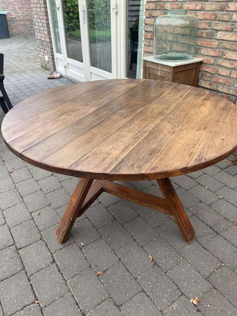 Boeren klaptafel, Huis en Inrichting, Tafels | Eettafels, Ophalen, Gebruikt, 100 tot 150 cm, Rustiek