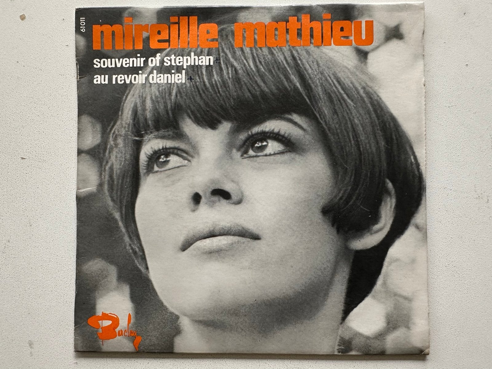 Mireille Mathieu - Souvenirs of Stephan / Au Revoir Daniel, Cd's en Dvd's, Gebruikt, 7 inch, Ophalen of Verzenden, Pop