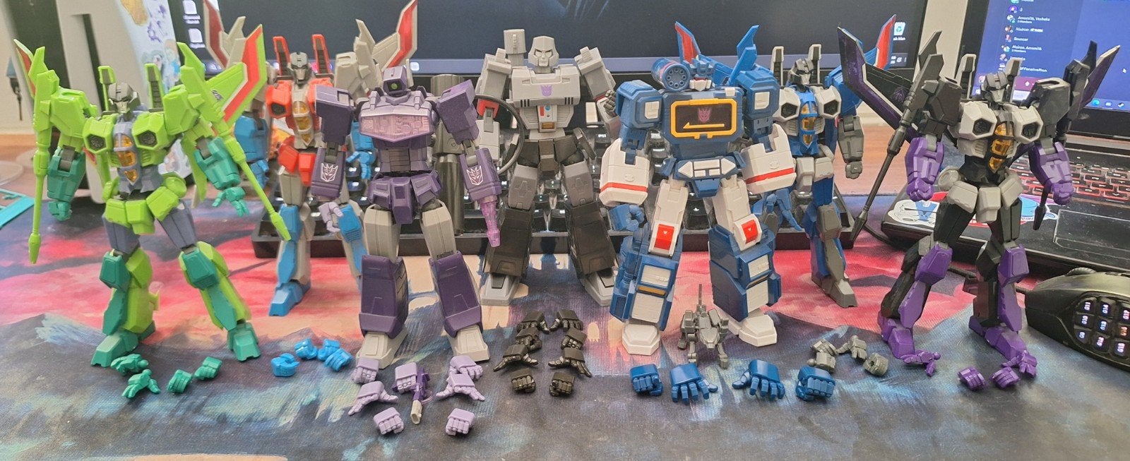 Transformers Decepticon Furai Model Kits, Overige generaties, Ophalen of Verzenden, Zo goed als nieuw, Decepticons