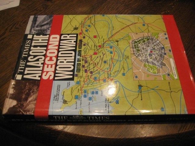 John keegan / the times atlas of the second world war, Tweede Wereldoorlog, Ophalen of Verzenden, Zo goed als nieuw, Algemeen