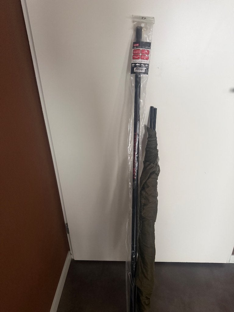 Sonik schepnet 42 inch met leeda 2,5 meter steel nieuw., Ophalen, Nieuw, Net of Fuik