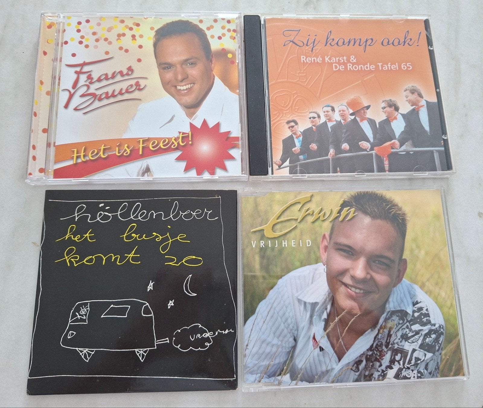 Diverse Nederlandstalige CD's: Frans Bauer, Hollenboer  etc., Gebruikt, Nederlandstalig, Ophalen of Verzenden, Inclusief doosje