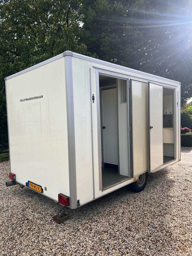 Toiletwagen WC Wagen Toilet wagen sanitair wagen huren, Ophalen of Verzenden, Zo goed als nieuw, Overige