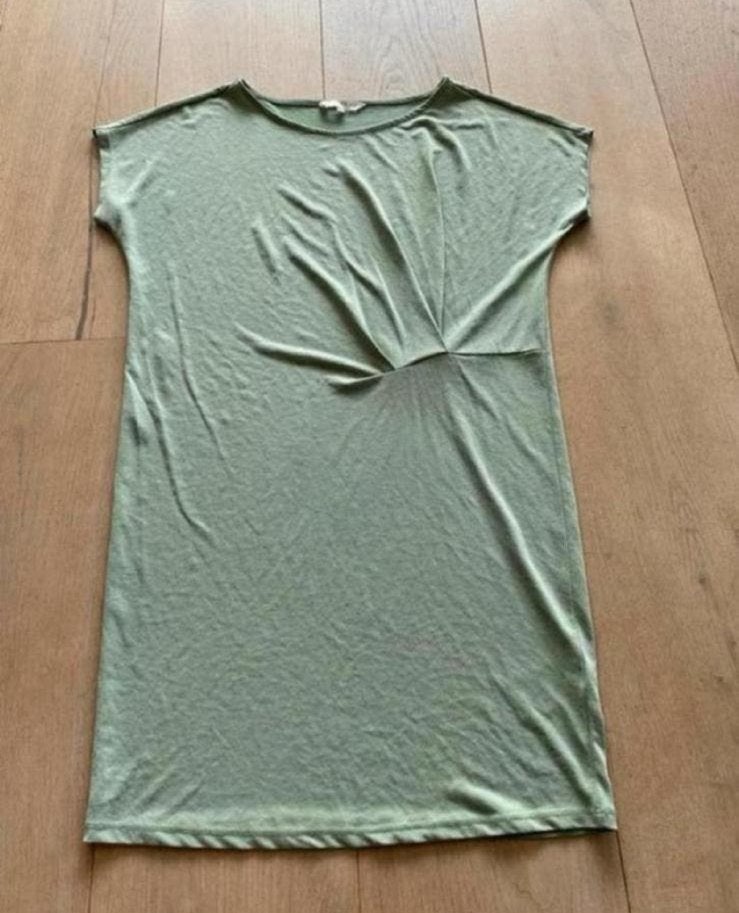 Yaya jurk S mintgroen, Kleding | Dames, Ophalen of Verzenden, Zo goed als nieuw, Maat 36 (S), Boven de knie
