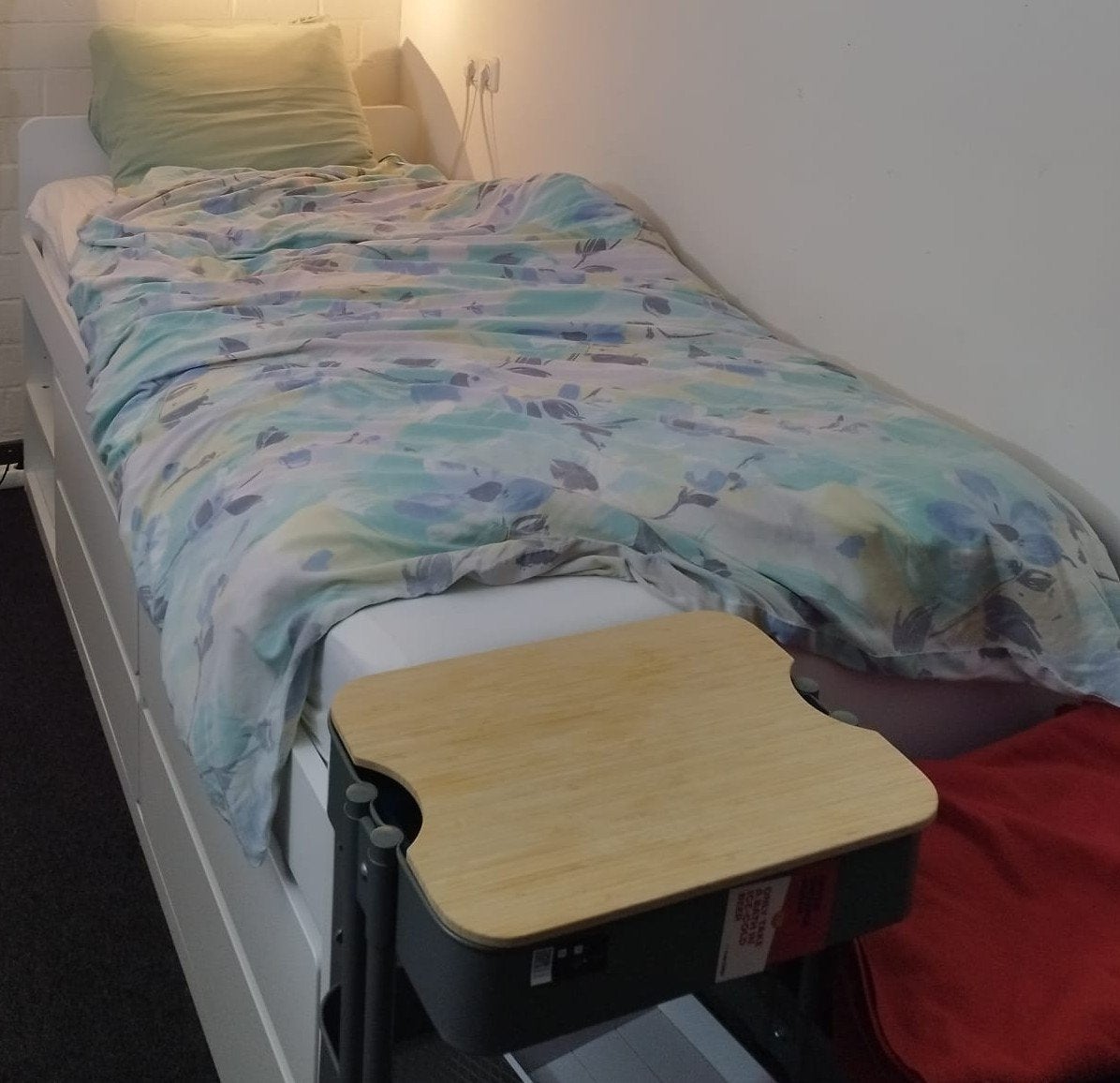 Ikea Släkt bed met 4 opslagruimtes - Eenpersoonsbed, Huis en Inrichting, Ophalen, Gebruikt, 90 cm, Eenpersoons