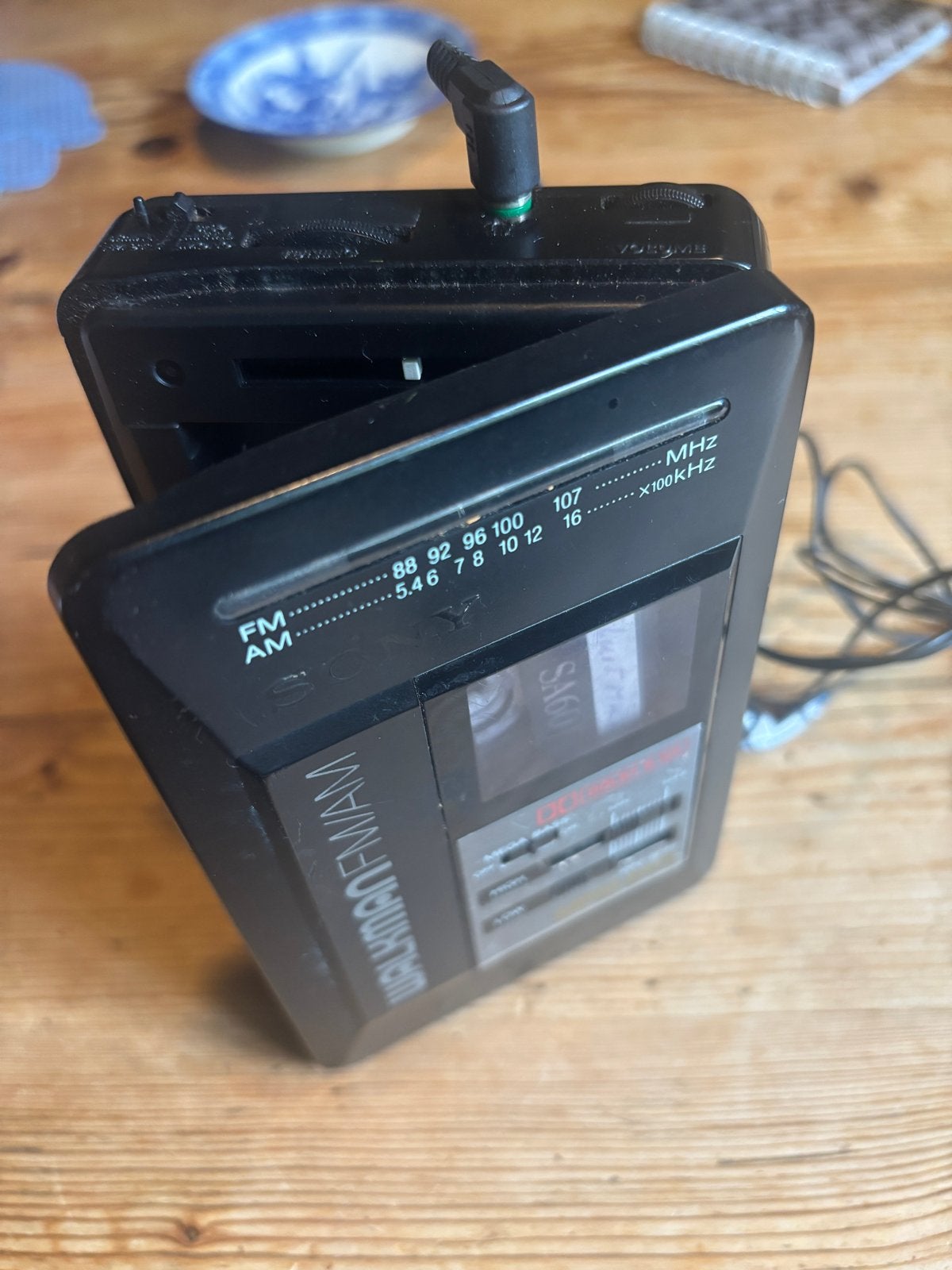 Sony Walkman WM-BF49 met radio, Ophalen, Walkman
