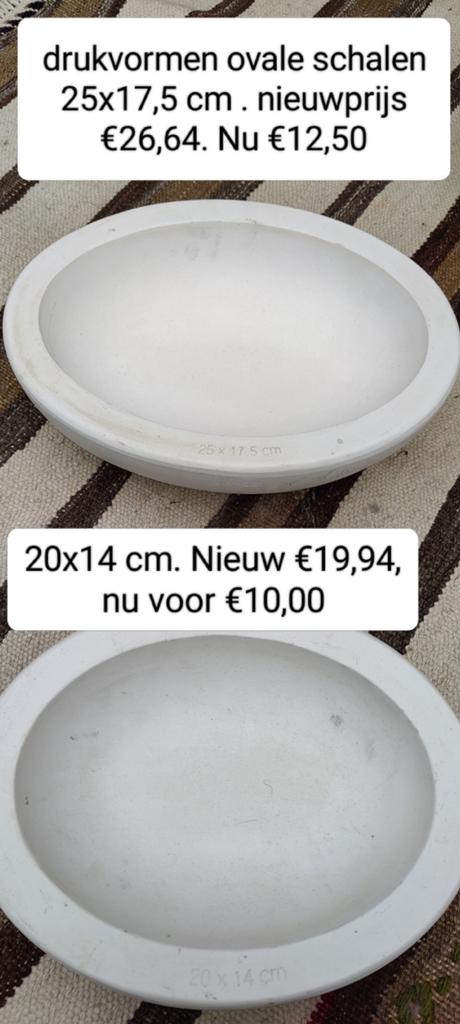 Keramiek druk/gietvormen, Ophalen of Verzenden