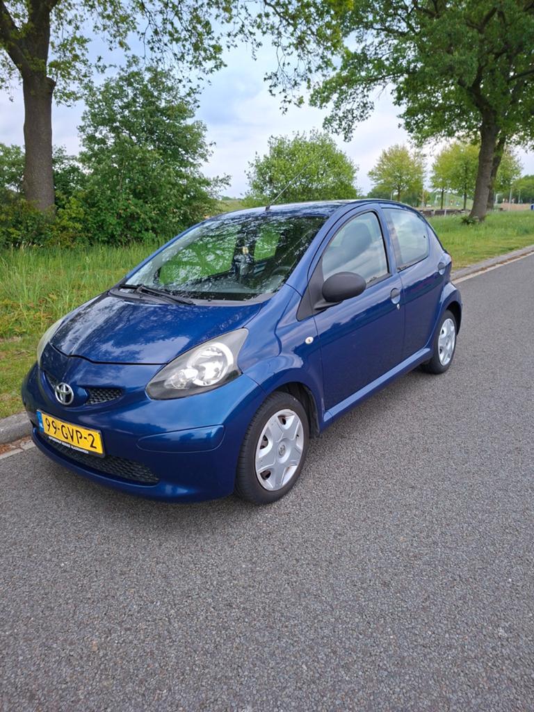 Toyota Aygo 1.0 12V Vvt-i 5DRS 2008 Blauw, Auto's, Toyota, Particulier, Aygo, Benzine, A, Hatchback, Handgeschakeld, Origineel Nederlands