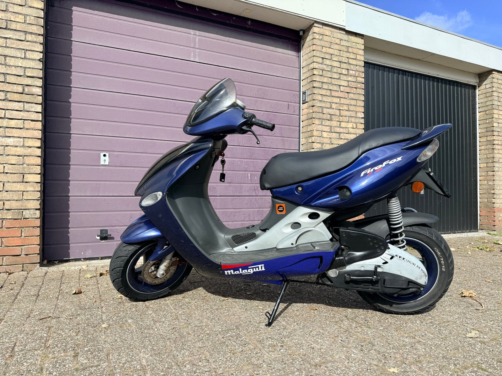 Malaguti Firefox F15 Scooter - Blauw, Ophalen, Tweetakt, Gebruikt, Maximaal 45 km/u