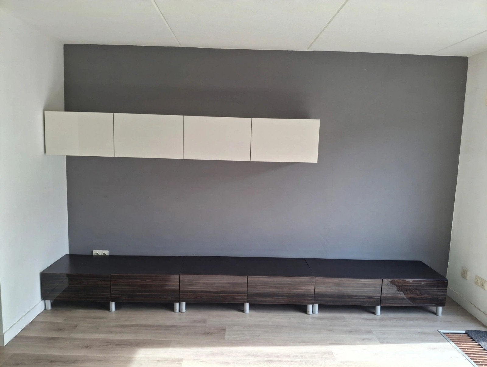 Woonwand / TV-meubel, Ophalen, Gebruikt, 200 cm of meer, Minder dan 100 cm