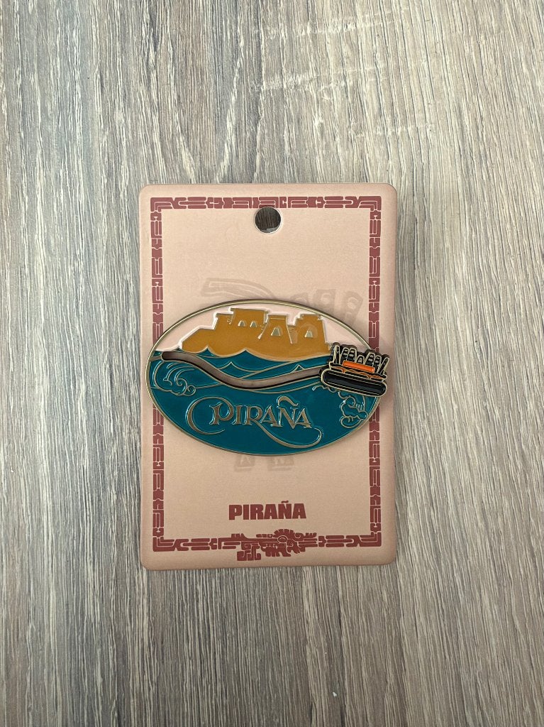 Efteling pirana pin, Ophalen of Verzenden, Nieuw, Overige onderwerpen, Speldje of Pin