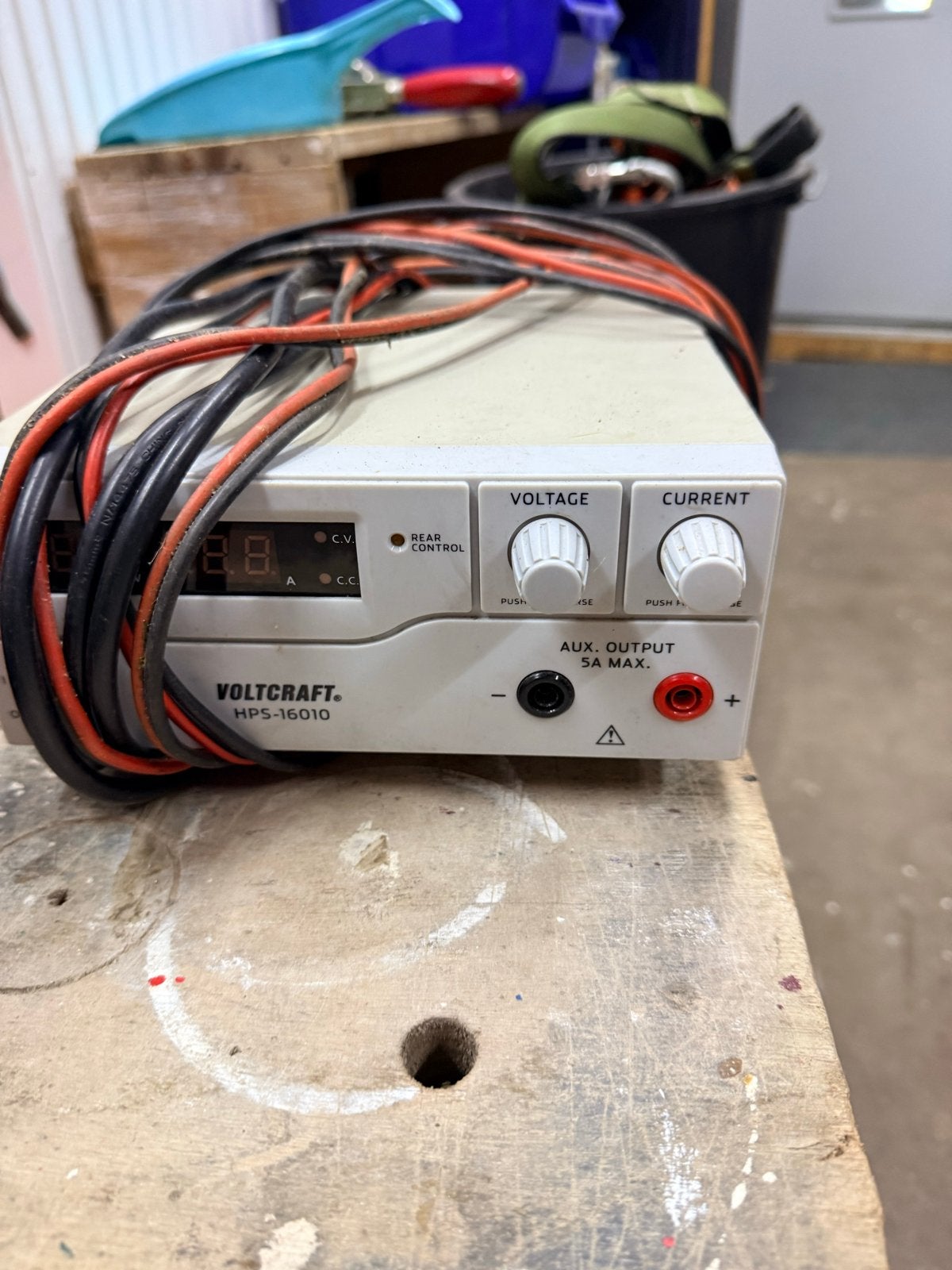 Voltcraft HPS-16010 Regelbare Laboratoriumvoeding, Ophalen of Verzenden, Gebruikt