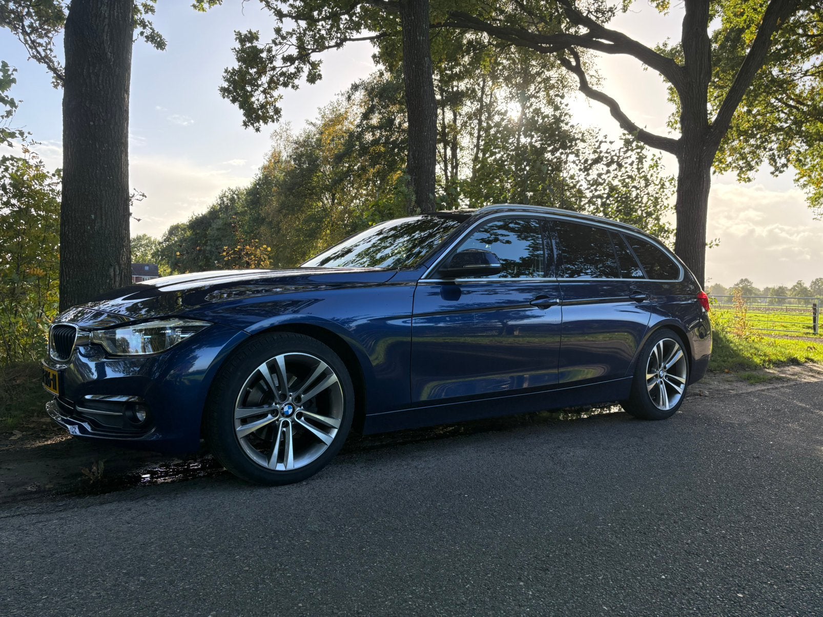 BMW 3-Serie 320d 163pk Efficientdynamics Ed. Aut 2017 Blauw, Automaat, 4 cilinders, Blauw, 163 pk