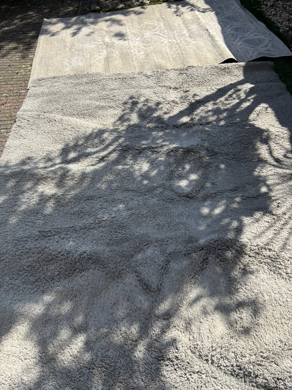 Gratis 2 vloerkleeden, Huis en Inrichting, Stoffering | Tapijten en Kleden, Ophalen of Verzenden, Gebruikt