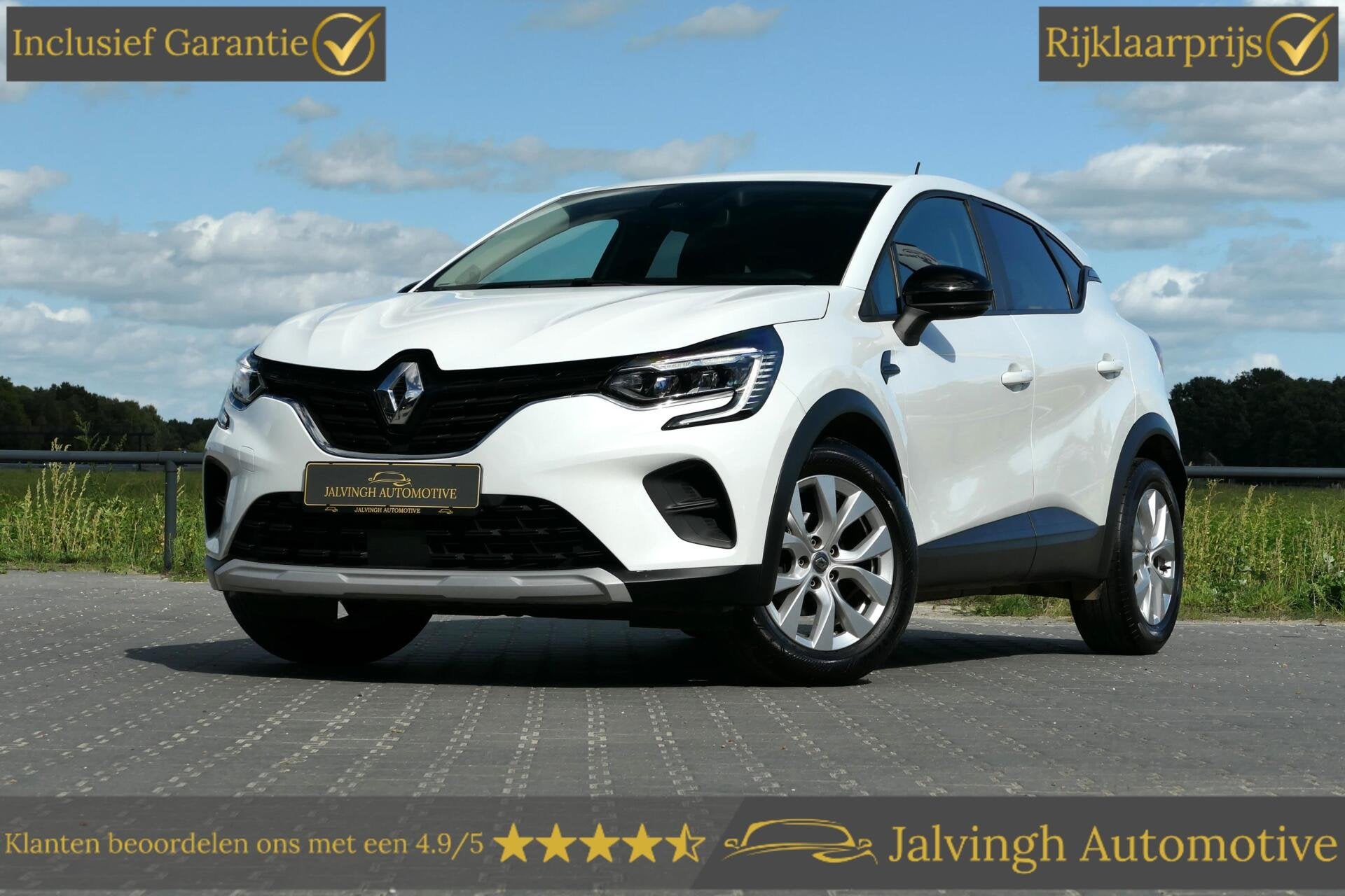 Renault Captur 1.0 TCe 90 Business Zen|Trekhaak|Carplay|Airc, Voorwielaandrijving, Stof, Gebruikt, Met garantie (alle)