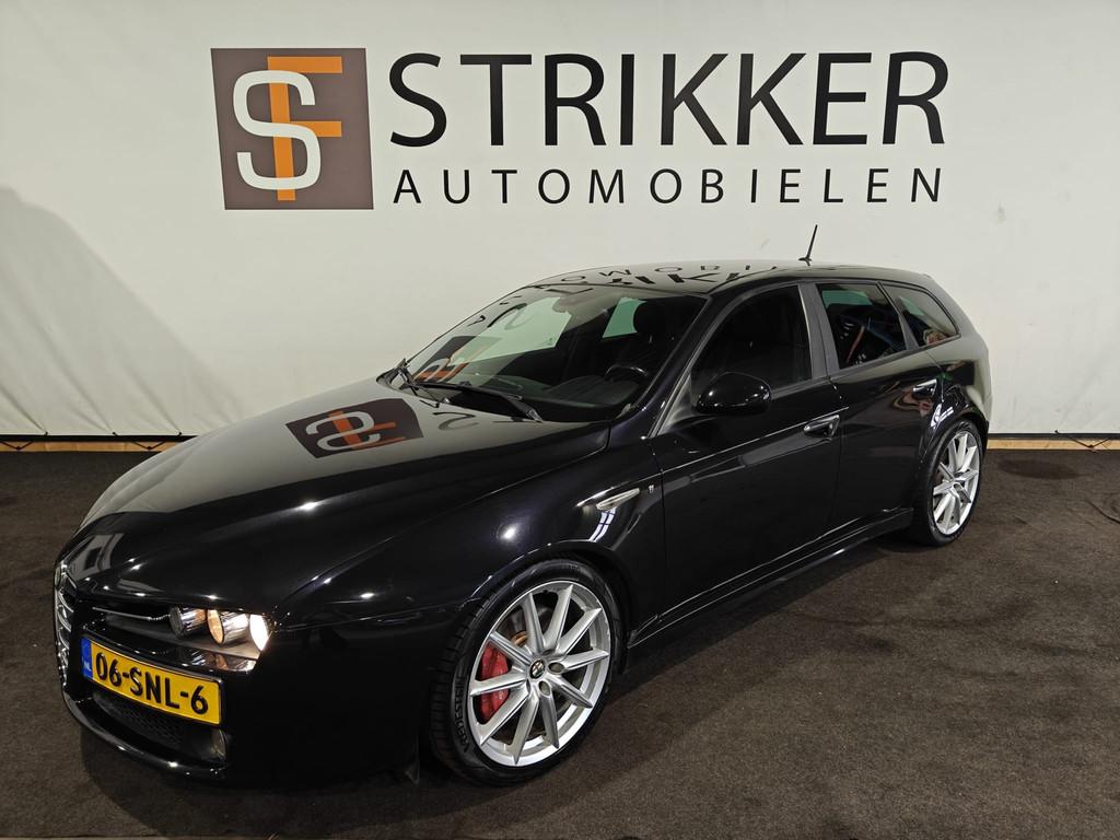 Alfa Romeo 159 Sportwagon 1.7 T Distinctive, Auto's, Alfa Romeo, Voorwielaandrijving, Euro 5, Gebruikt, Zwart