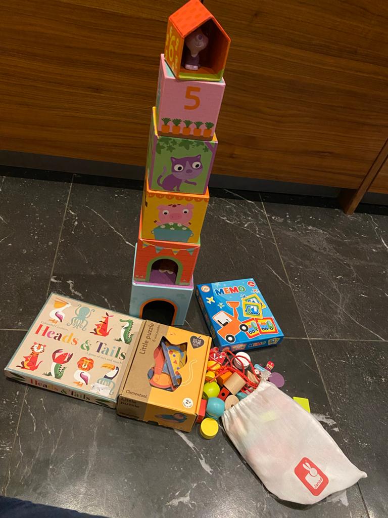 Diverse speelgoedset: Toren, puzzels, houten speelgoed, Ophalen of Verzenden, Zo goed als nieuw