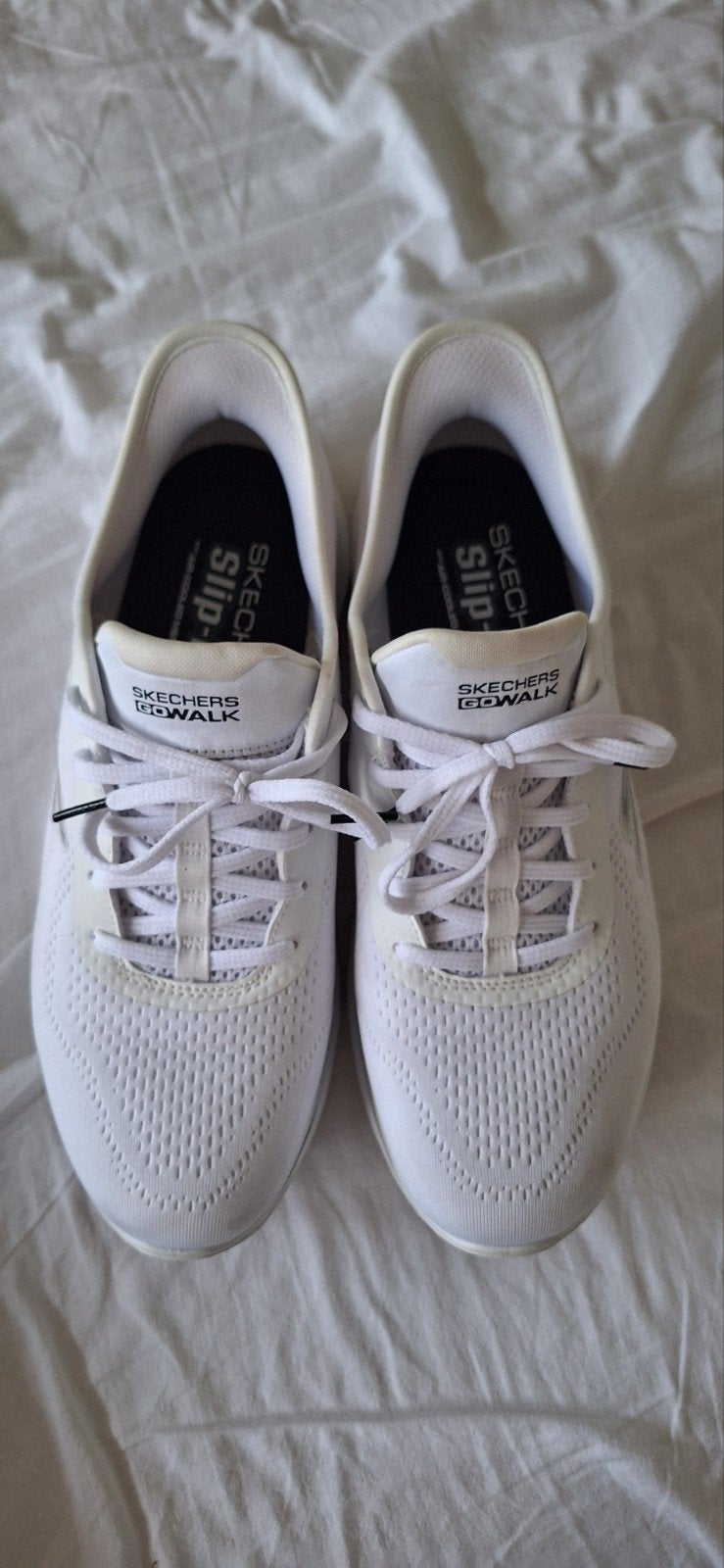 Skechers Go Walk Slip-ins - Maat 40 - Wit, Skechers, Wit, Ophalen of Verzenden, Sneakers of Gympen