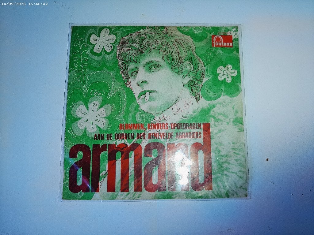 Armand - Blommen Kinders, Gebruikt, Fotohoes, 7 inch, Ophalen of Verzenden