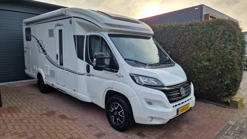 Hymer T 578 130PK Euro6 Enkele lengte bedden Garage, Startonderbreker, Luifel, Ringverwarming, Fiat