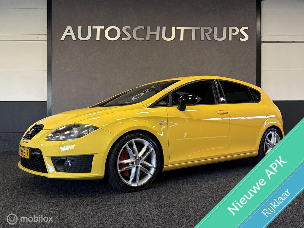 Seat Leon 2.0 TFSI Cupra 240 PK / Schaalstoelen / Carplay /, Auto's, Voorwielaandrijving, Euro 5, Stof, Gebruikt