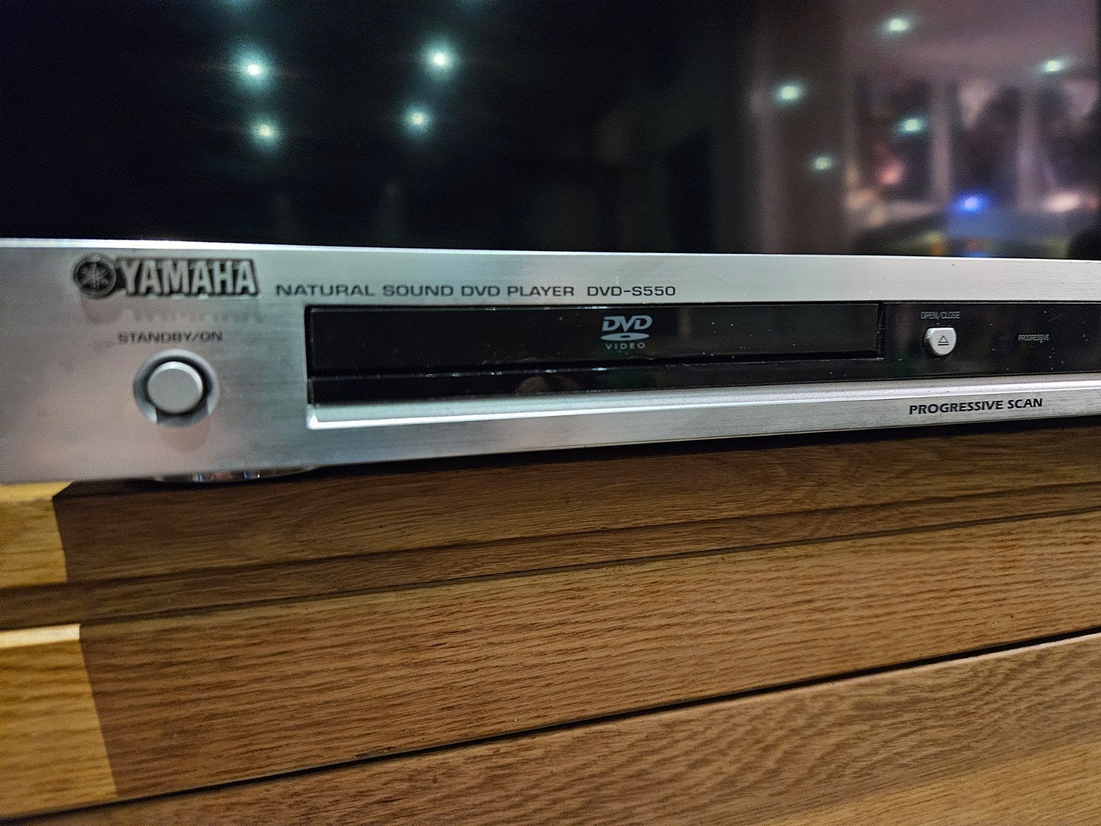 Yamaha DVD-S550 DVD-speler - Zilver, Ophalen of Verzenden, Gebruikt, Dvd-speler, Overige merken