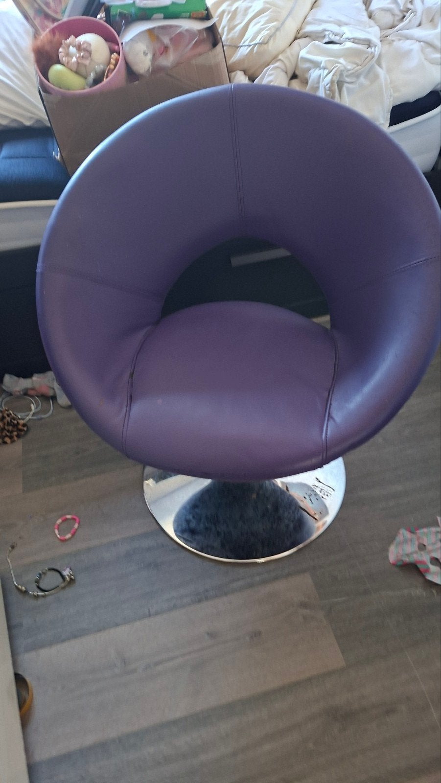 Draaistoel  Gratis, Huis en Inrichting, Fauteuils, Ophalen, Gebruikt, 75 tot 100 cm, 50 tot 75 cm