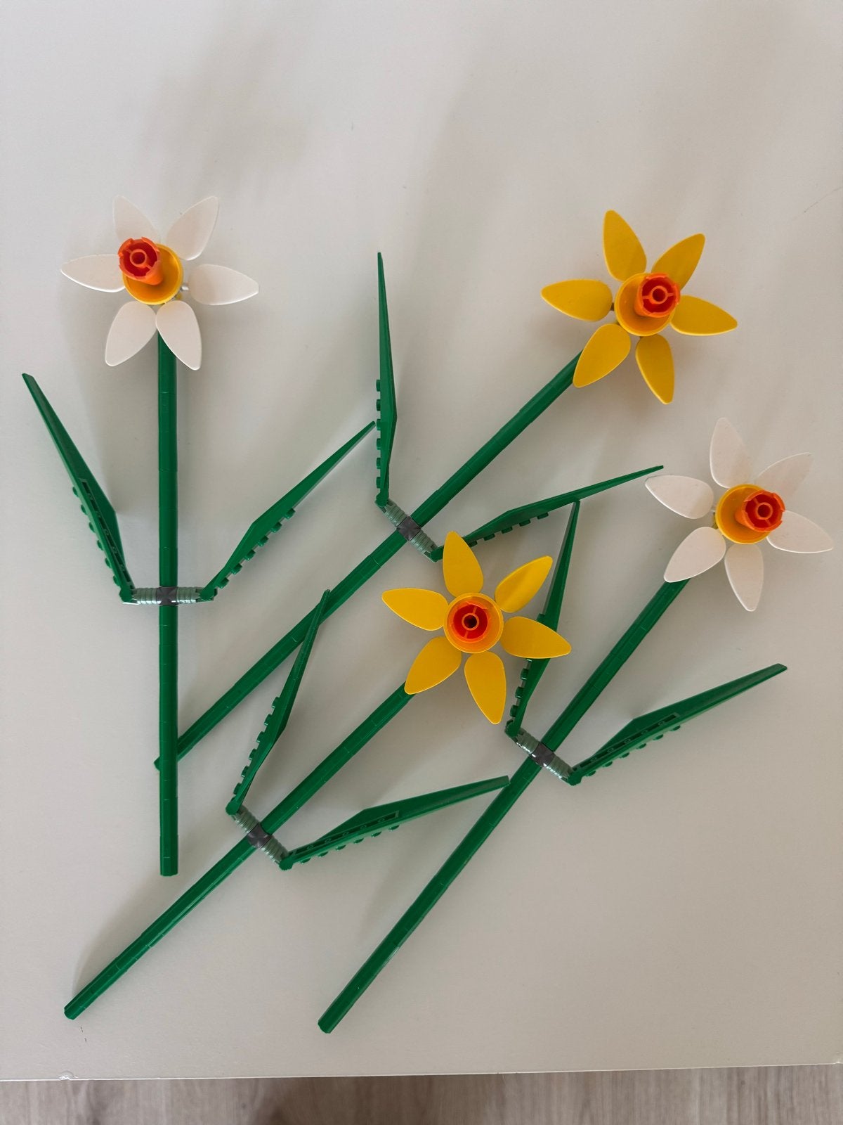 Lego bloemen narcissen - Zo goed als nieuw, Ophalen, Zo goed als nieuw