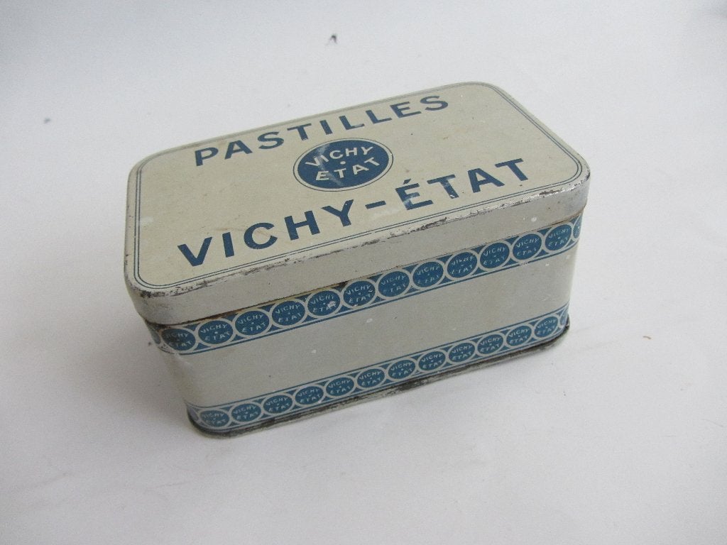 Oud blikje - Vichy-Etat pastilles, Ophalen of Verzenden, Gebruikt, Koek(jes)